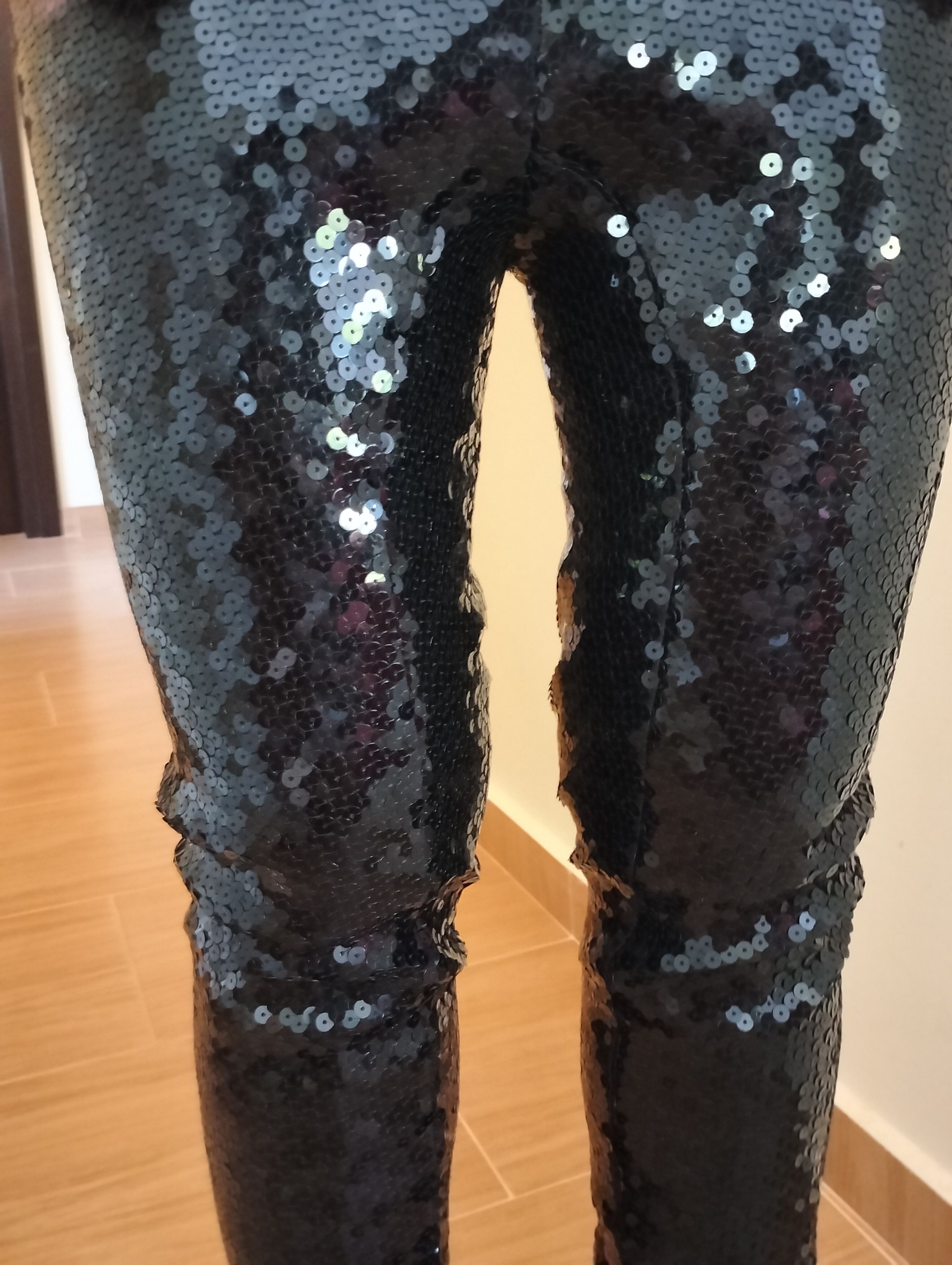 Jean Paul Gaultier Sequin trousers with ankle zippers Size 28" / US 6 / IT 42 - 16 Thumbnail