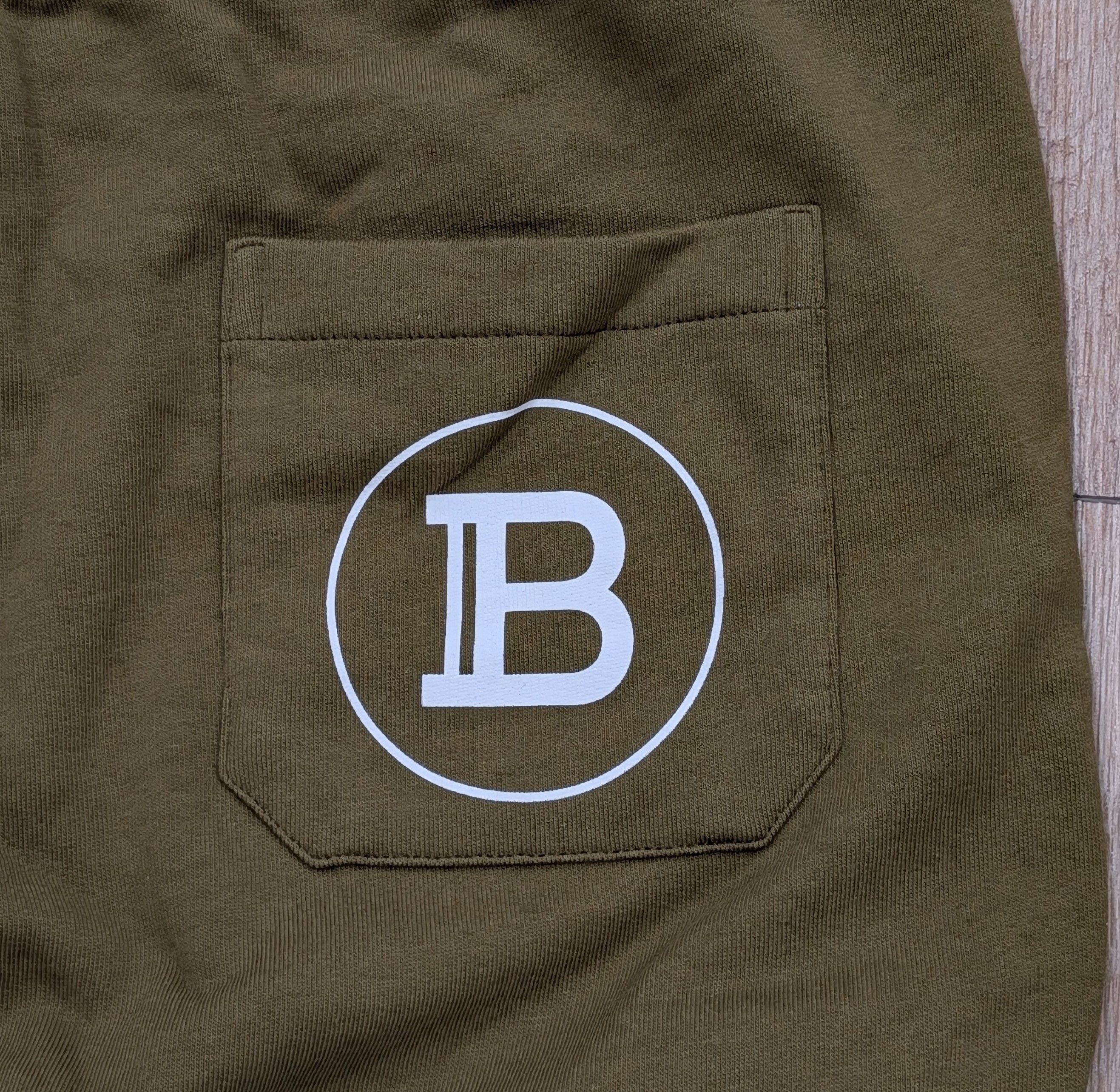 Balmain BALMAIN Flocked Logo Print Jogger Pants Tan 2XL Size US 38 / EU 54 - 5 Thumbnail