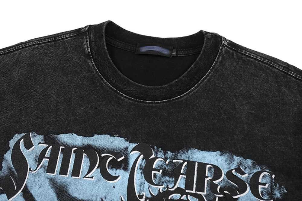 Japanese Brand × Vintage Retro character print washed men's casual distressed tee Size US L / EU 52-54 / 3 - 3 Thumbnail