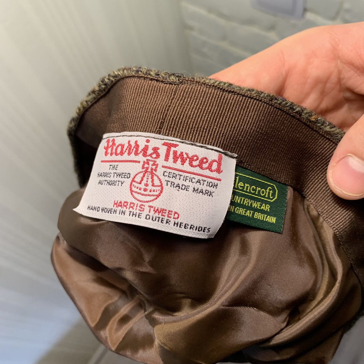 Harris Tweed × Vintage Vintage Harris Tweed Cap Size ONE SIZE - 8 Thumbnail