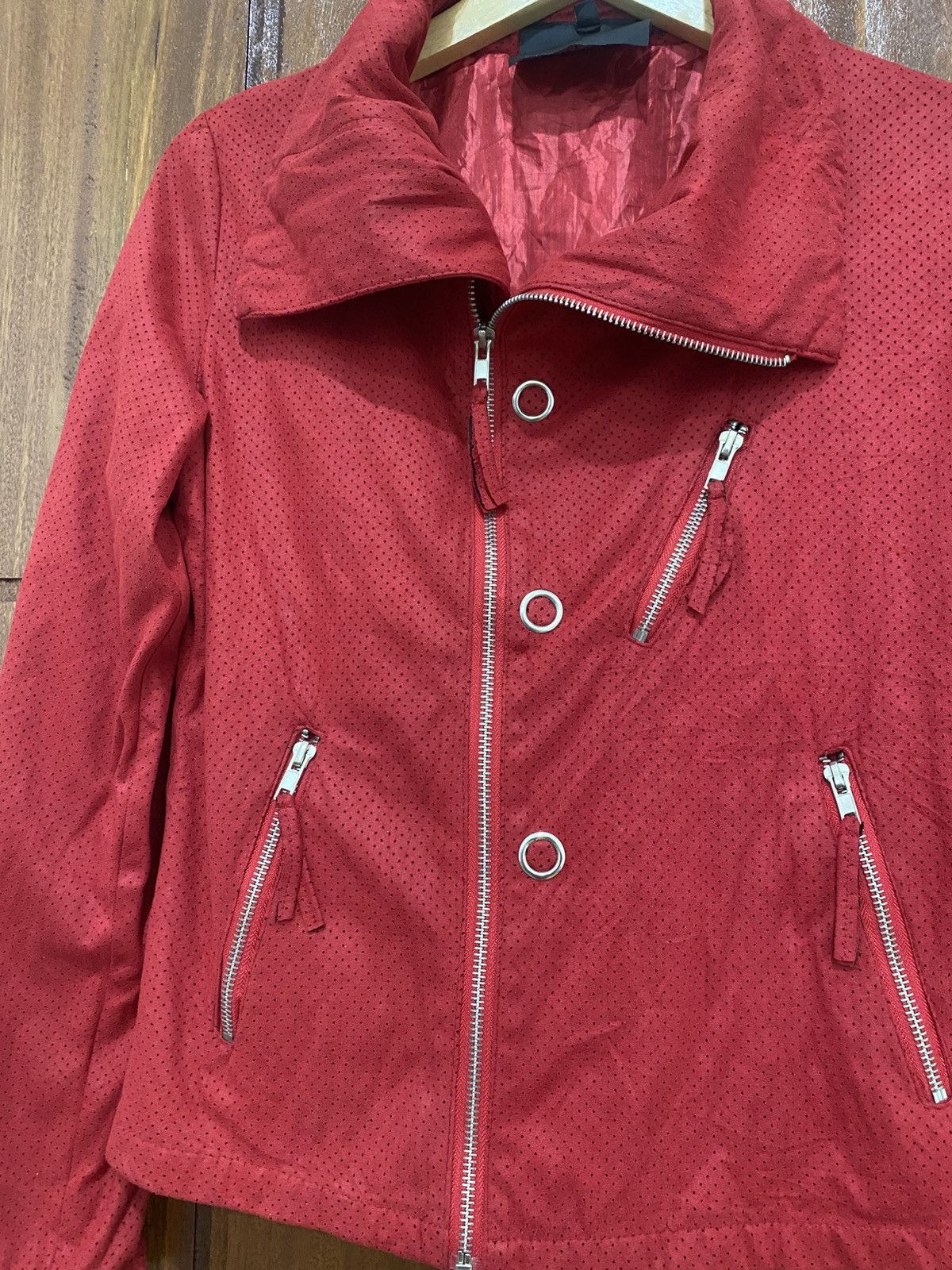 Hedi Slimane Nenamaria Jacket Biker Waxed Hedi Boys Styled Size US M / EU 48-50 / 2 - 6 Thumbnail