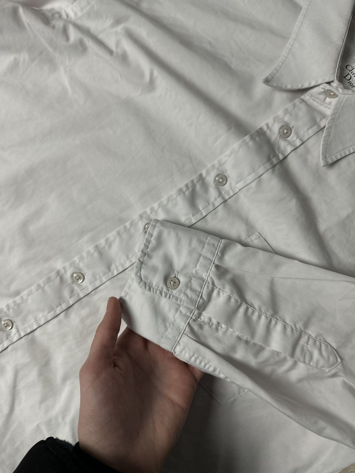 Dior 🚨Vintage 90s Christian Dior shirt LUXURY OLD MONEY Size US L / EU 52-54 / 3 - 9 Thumbnail