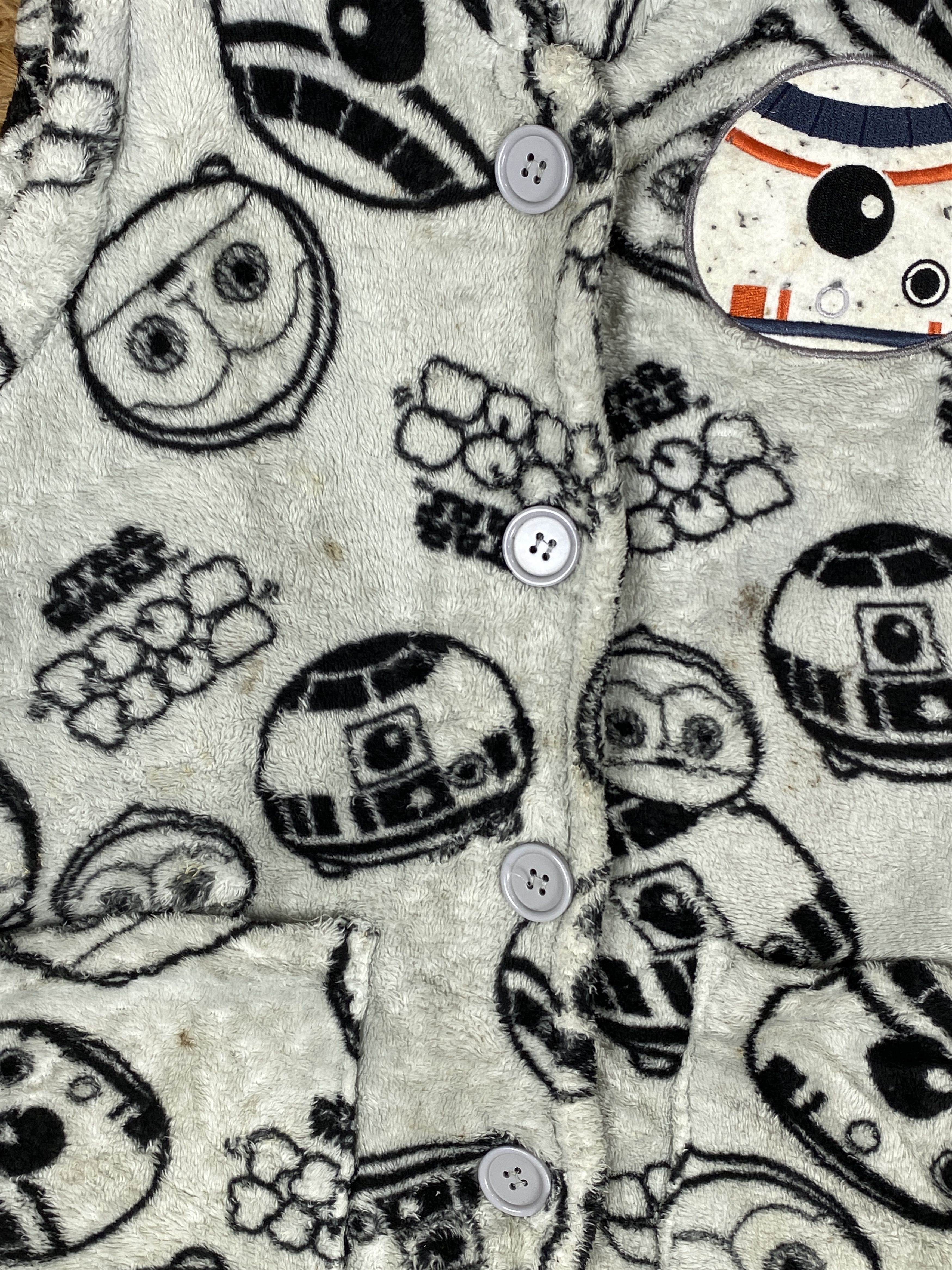 Star Wars Vintage Star Wars Fleece Vest Size US L / EU 52-54 / 3 - 3 Thumbnail