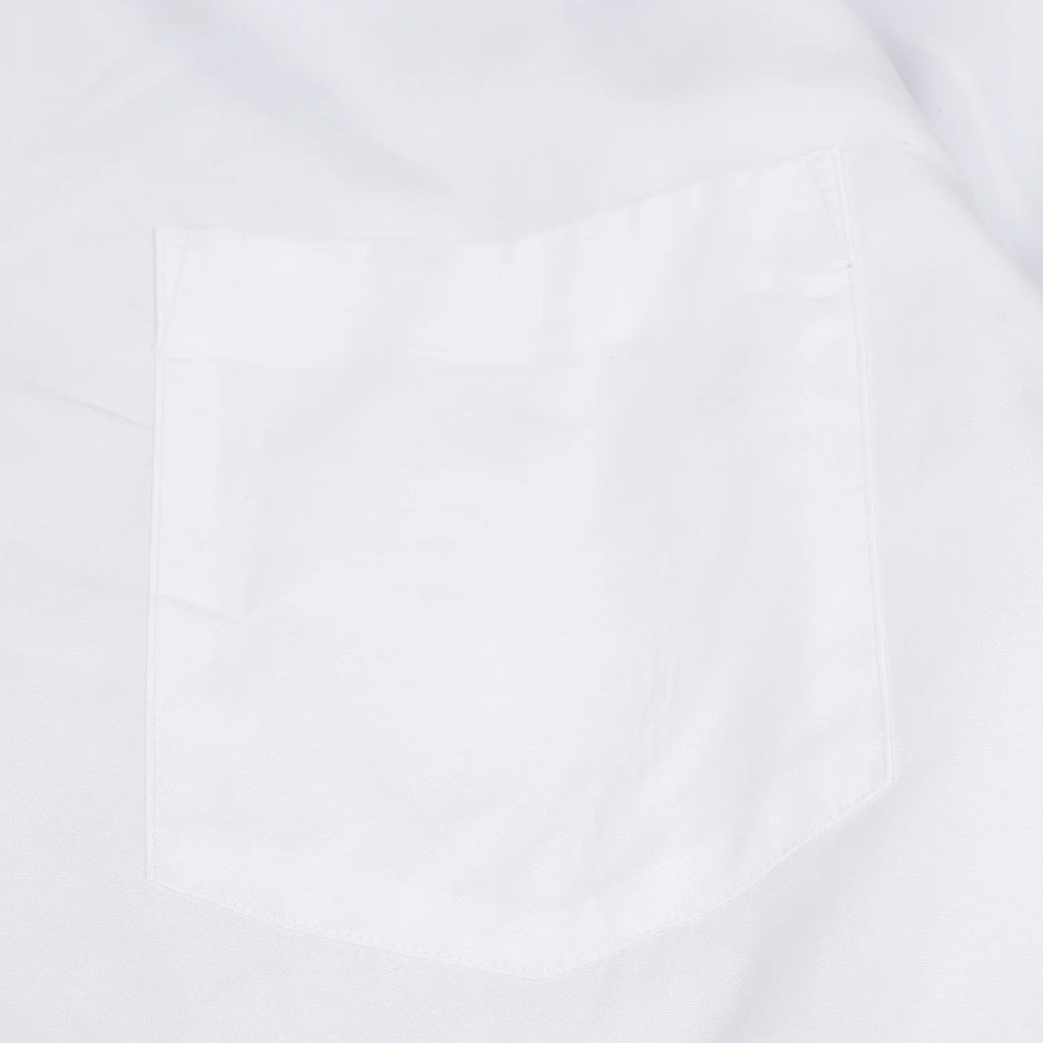 Comme des Garcons Homme Plus Basic Cotton Shirt in White, Size M Size US M / EU 48-50 / 2 - 6 Thumbnail