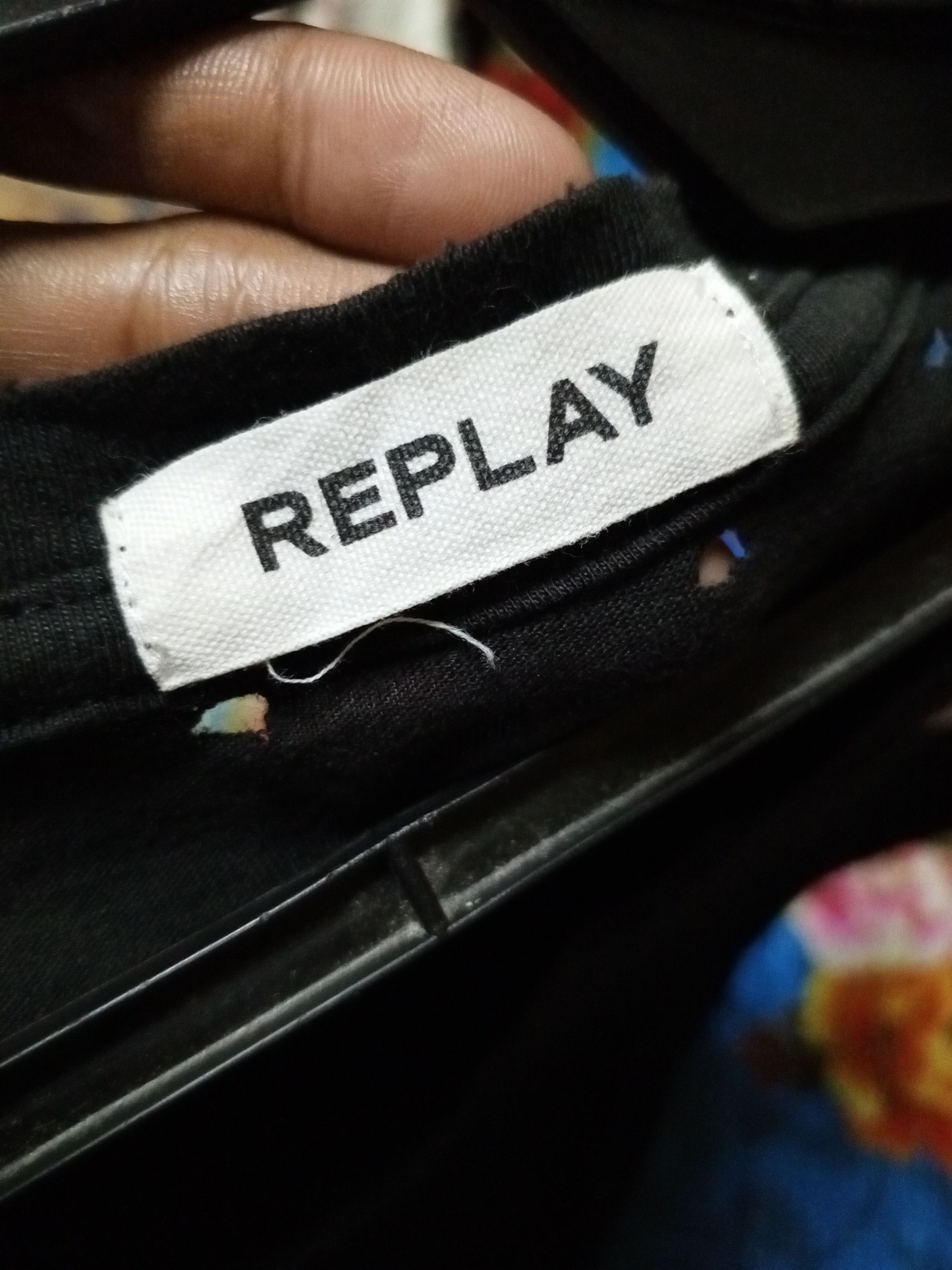 Replay Reply butterflies black tee Size S / US 4 / IT 40 - 7 Thumbnail