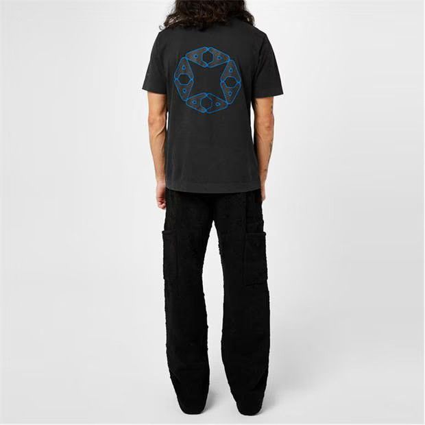 1017 ALYX 9SM o1g2r1mq0824 Distressed Jersey Cargo Trousers in Black Size US 30 / EU 46 - 5 Thumbnail