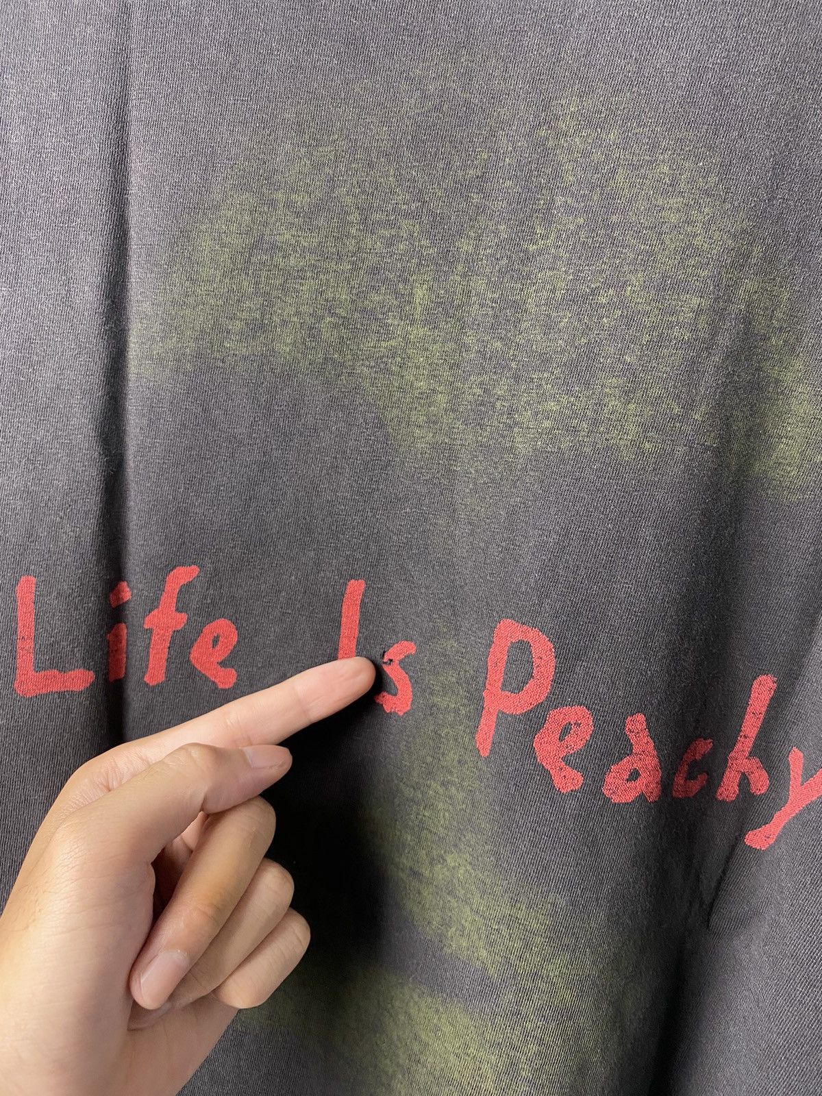 Band Tees Vintage Korn Life Is Peachy Tshirt Distressed Size US XL / EU 56 / 4 - 10 Thumbnail