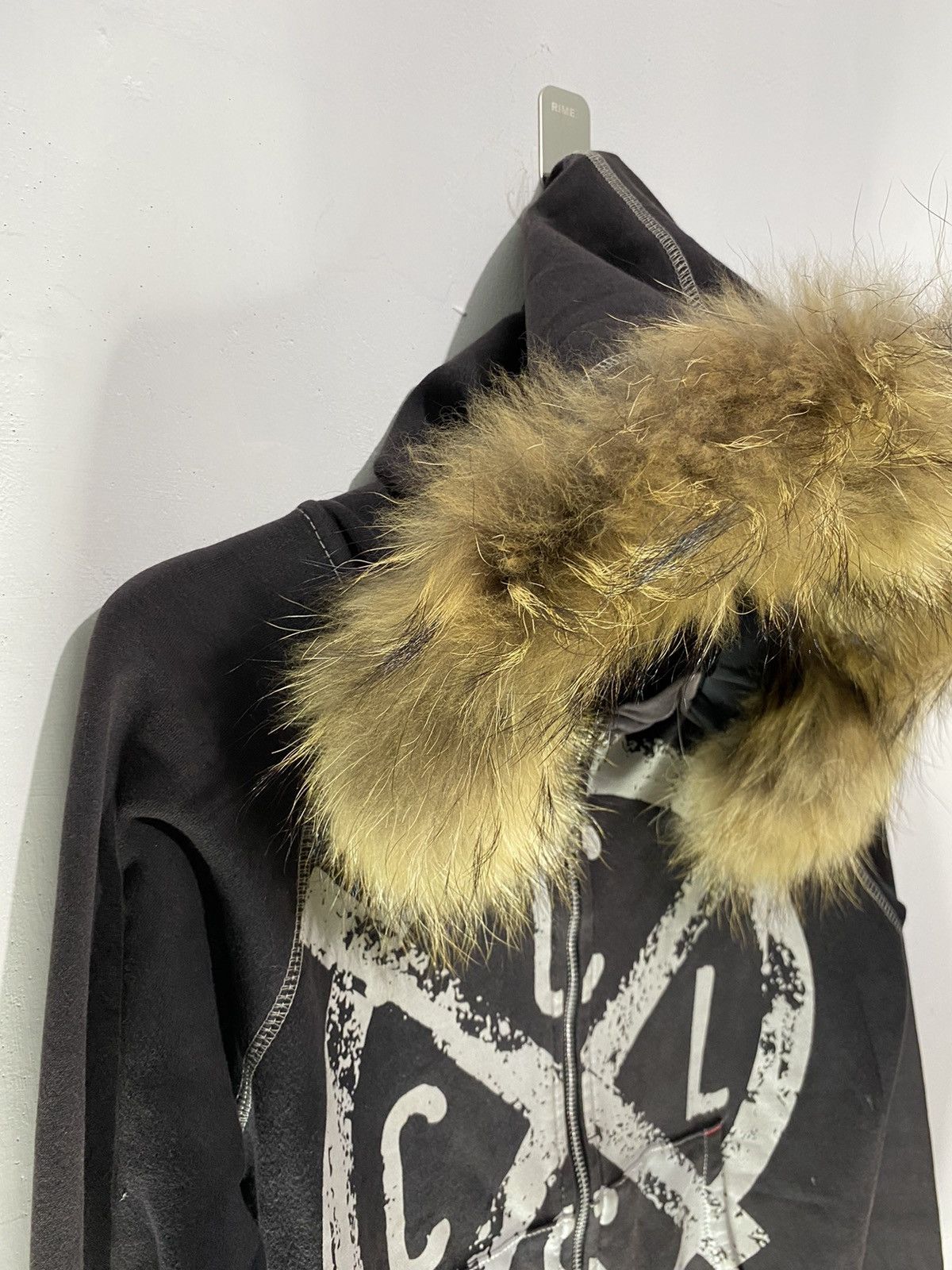 If Six Was Nine × Japanese Brand × PPFM celcius faux fur hoodie Size US M / EU 48-50 / 2 - 4 Thumbnail