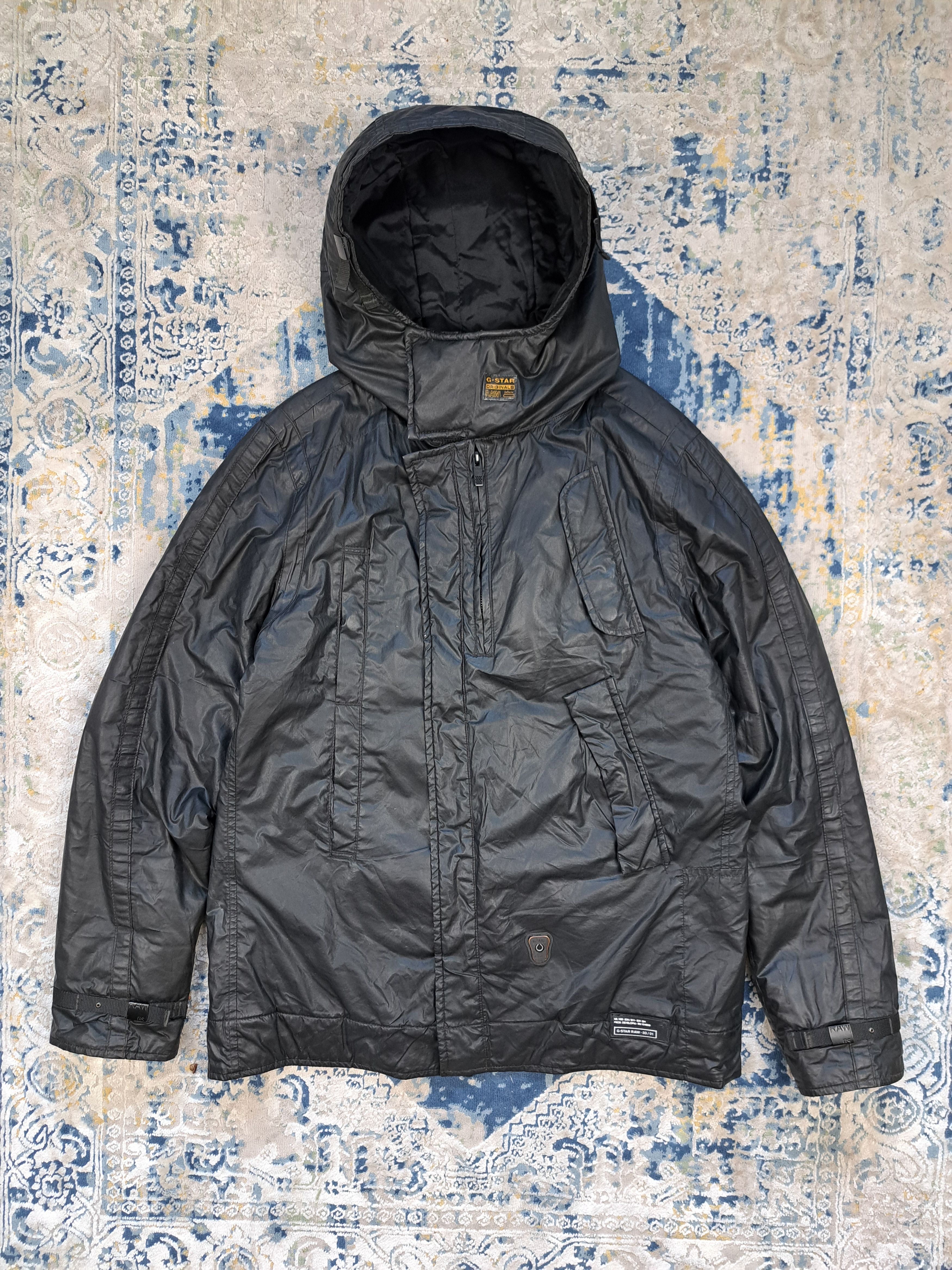 G-Star Avant Garde G Star Raw Waxed Ninja Jacket Parachute Size US L / EU 52-54 / 3 - 1 Thumbnail