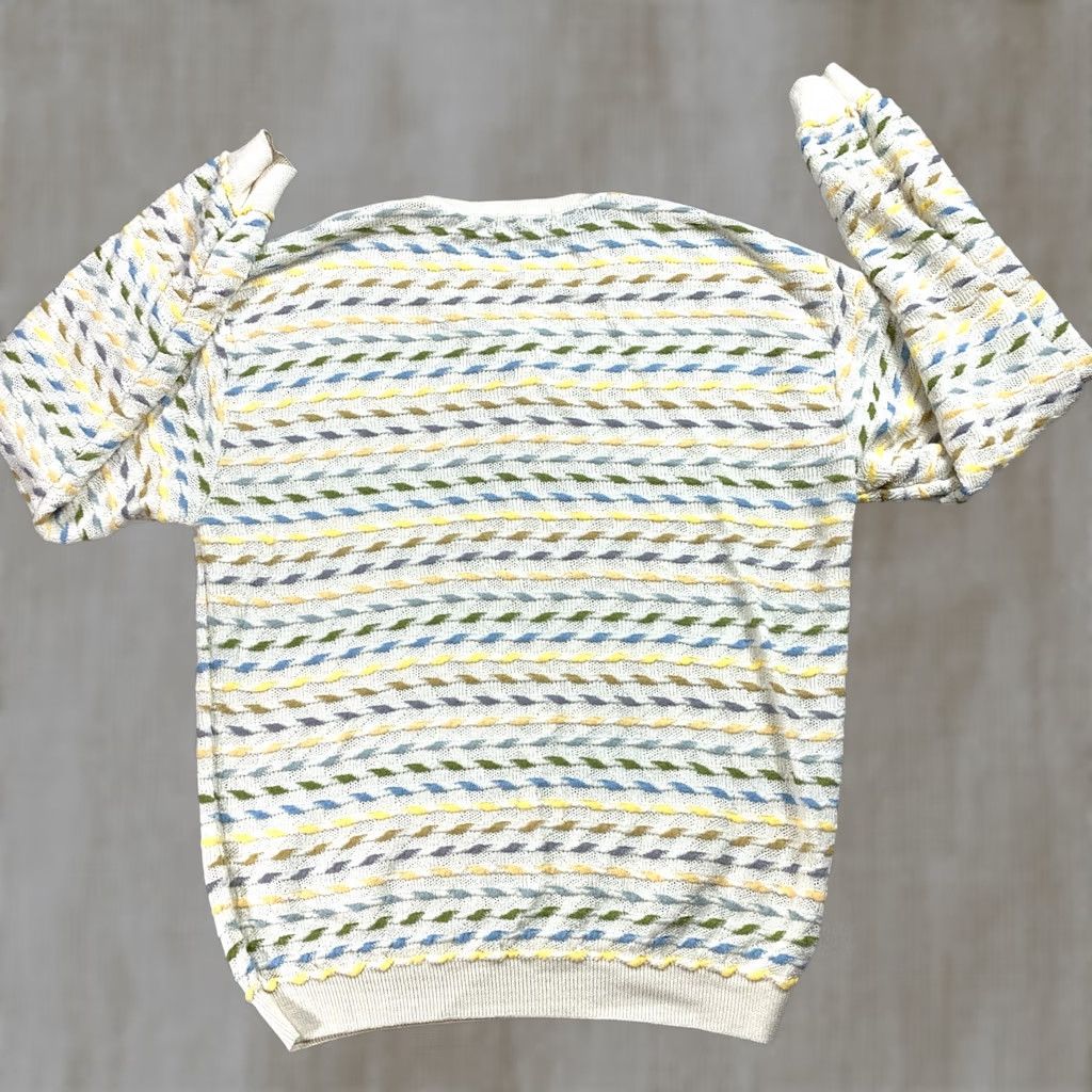 Coogi × Vintage Vintage 3D Mercerized Knit Textured Coogi Sweater