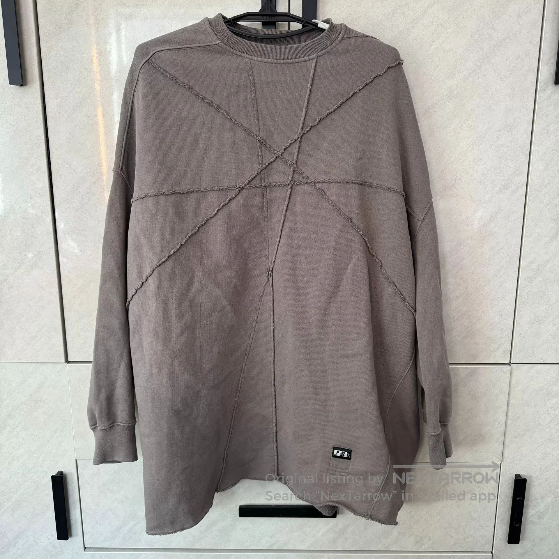 Japanese Brand Rick Owens DRKSHDW SS21 Star Knit Sweater. Size XXS / US 00 / IT 34 - 1 Thumbnail