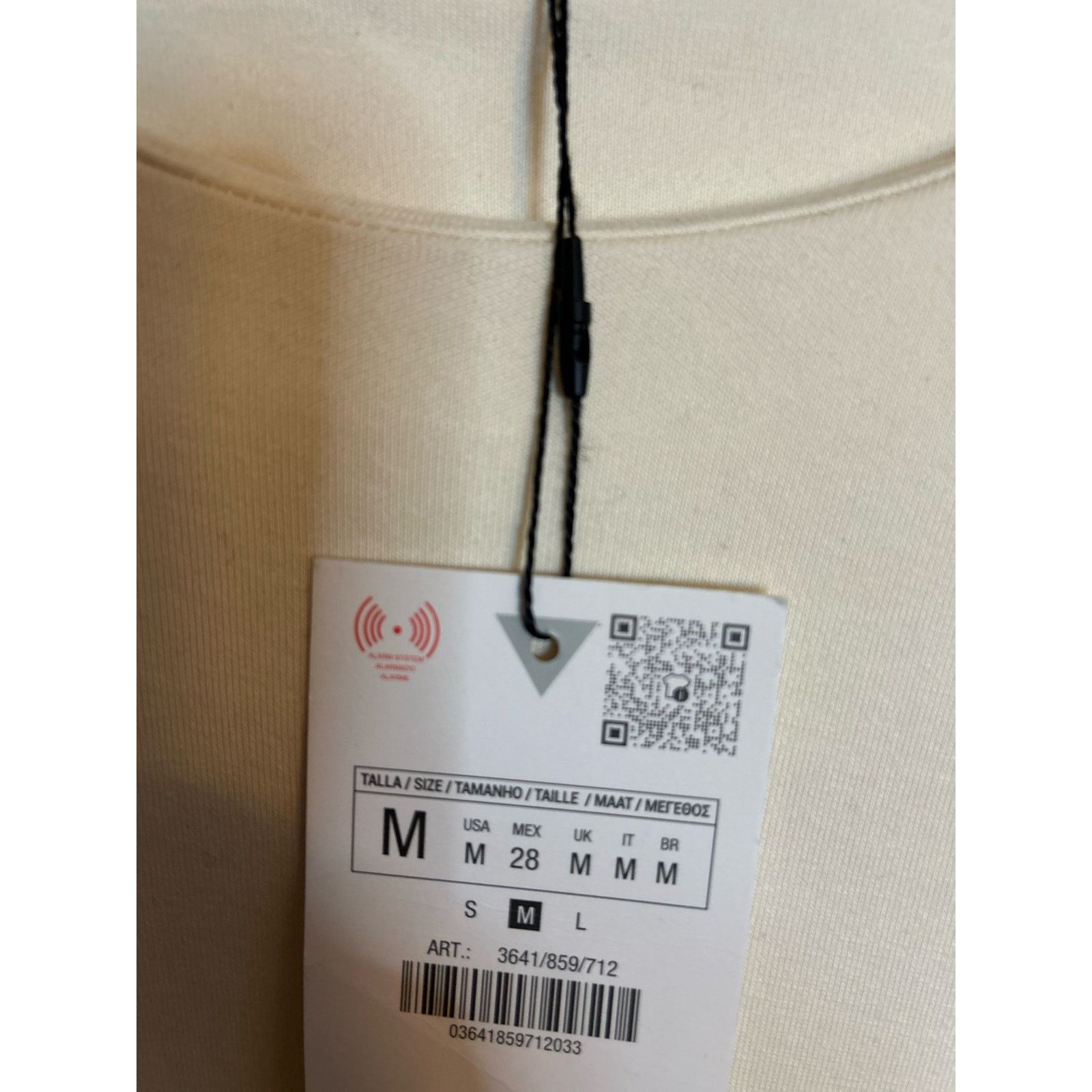 Zara Nwt- Zara- FITTED INTERLOCK TOP-M Size M / US 6-8 / IT 42-44 - 6 Thumbnail
