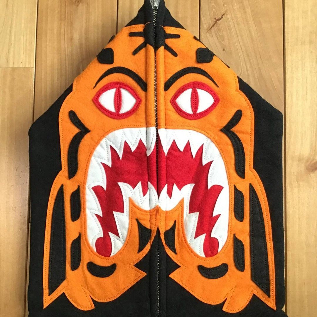 Bape BAPE Tiger full zip hoodie a bathing ape Size US L / EU 52-54 / 3 - 4 Thumbnail