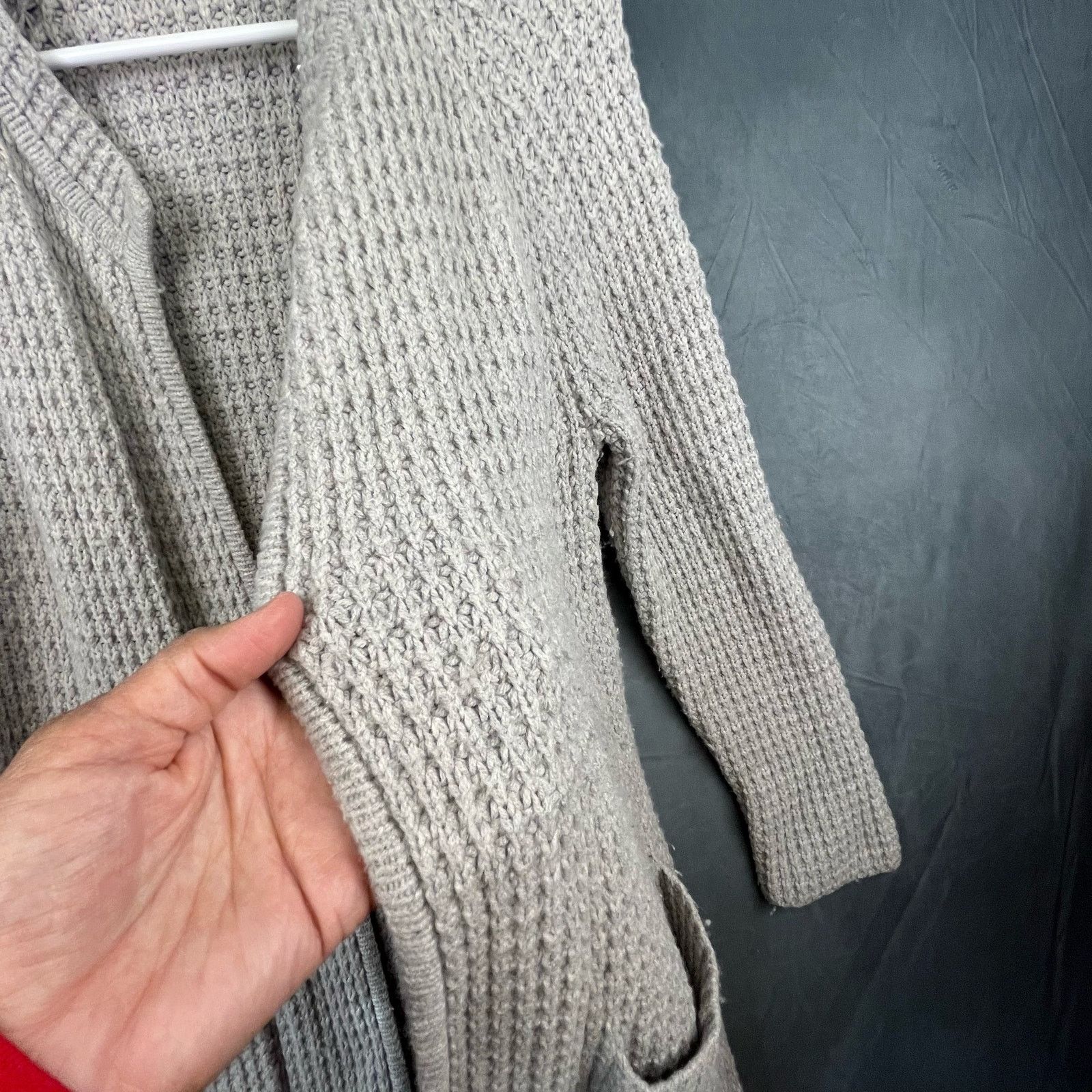 Madewell Madewell Knit Cardigan Sweater Wool-Blend Long Oversized XS Size XS / US 0-2 / IT 36-38 - 3 Thumbnail