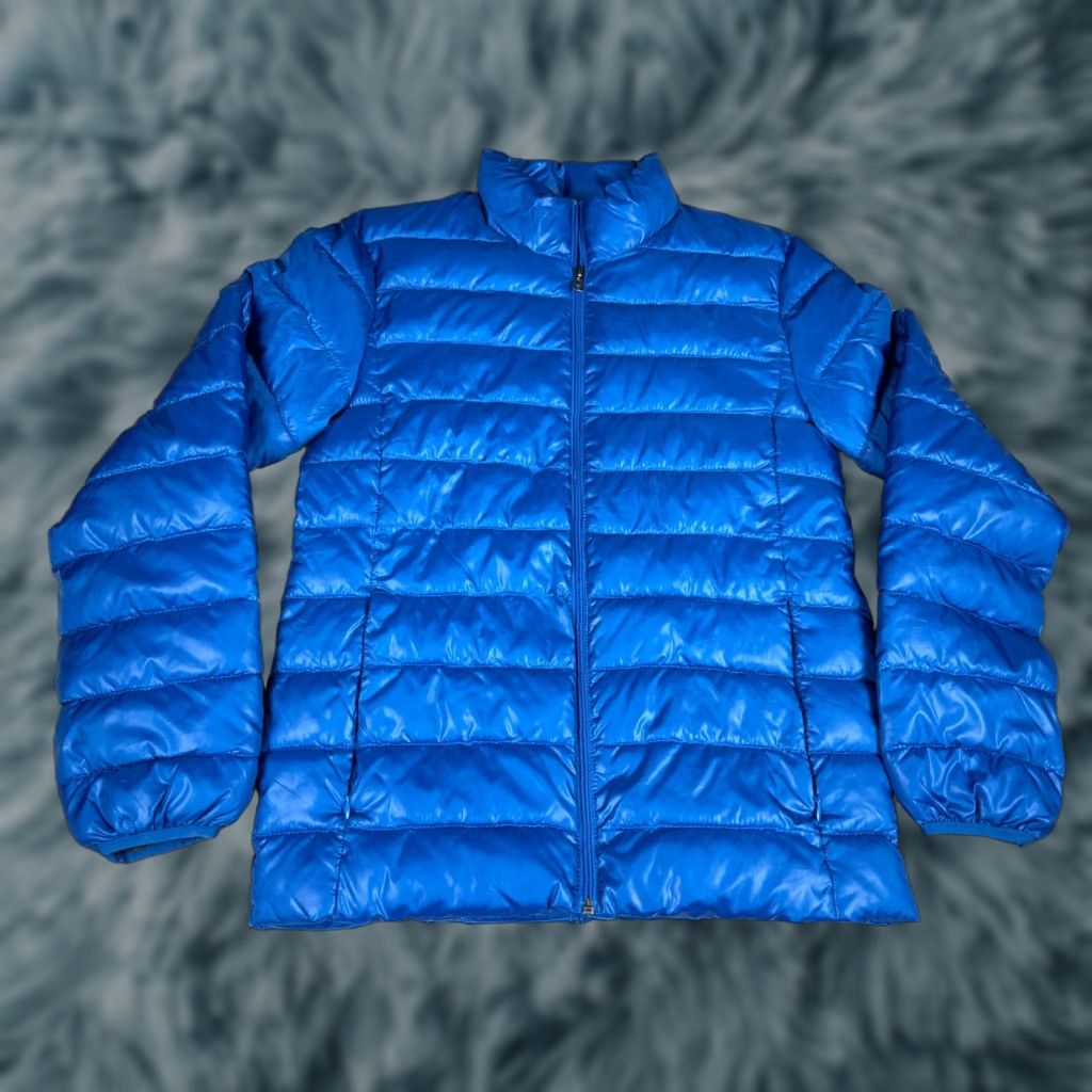 Mossimo Mossimo Jacket Puffer Ribbed Polyester Royal Blue Sz Small Unisex Adults S Blues Royal Blue - note: keep capitalization and words. Size S / US 4 / IT 40 - 1 Thumbnail