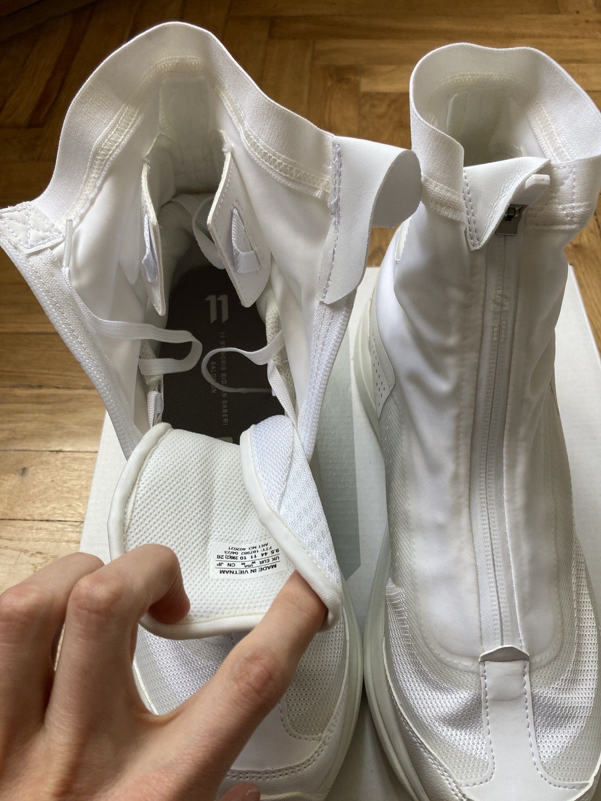11 By Boris Bidjan Saberi × Salomon Salomon Odyssey Mid by 11 BBS white Size US 10 / EU 43 - 11 Thumbnail