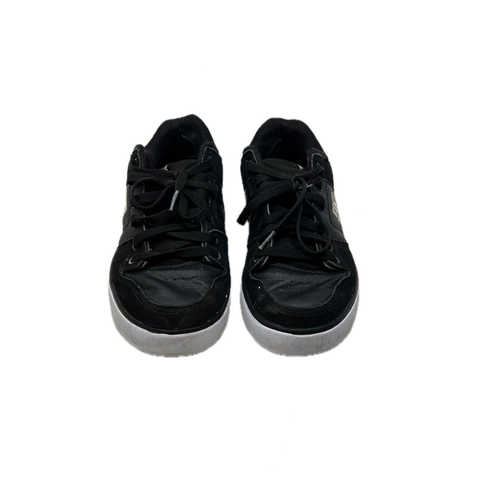 DC DC Pure Black Sneakers Skate Mens Size 9 Size US 9 / EU 42 - 1 Thumbnail