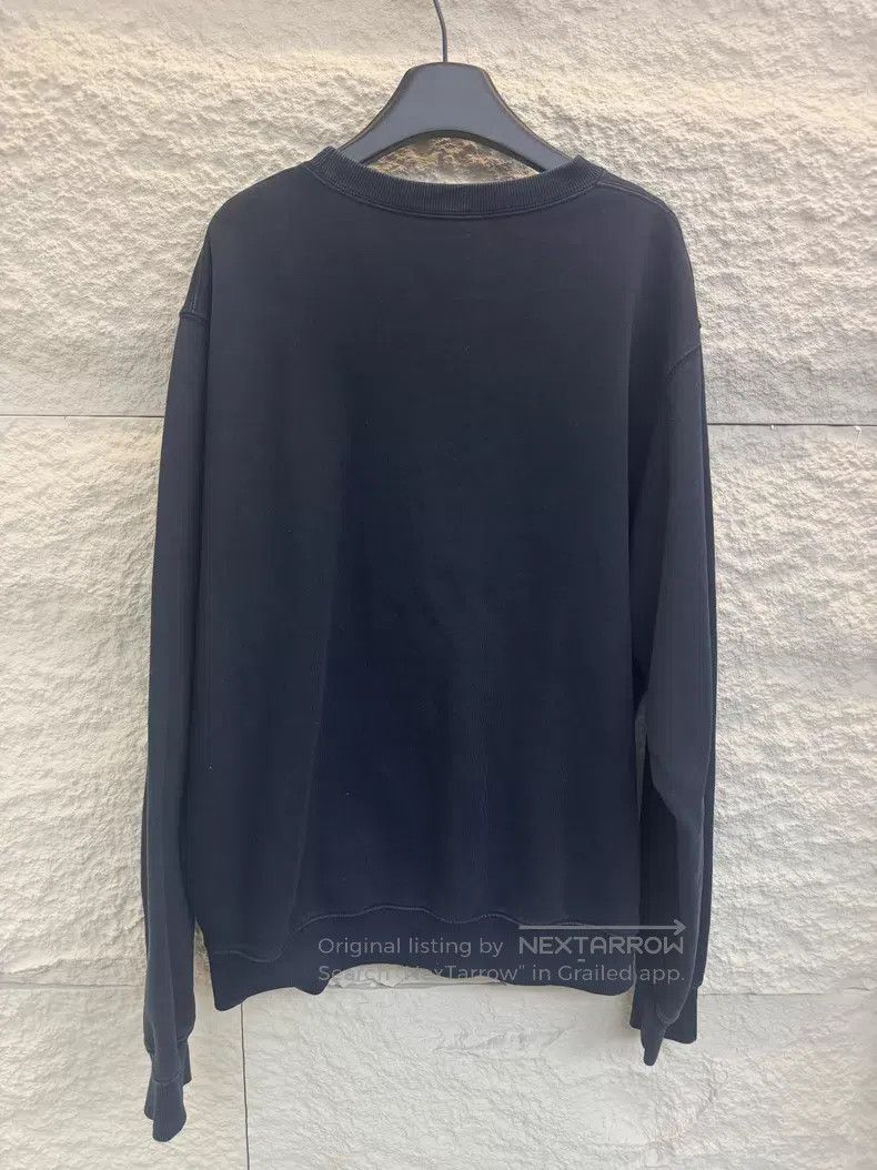 Dior Dior Embroidered slogan sweatshirt black Size US XL / EU 56 / 4 - 5 Thumbnail