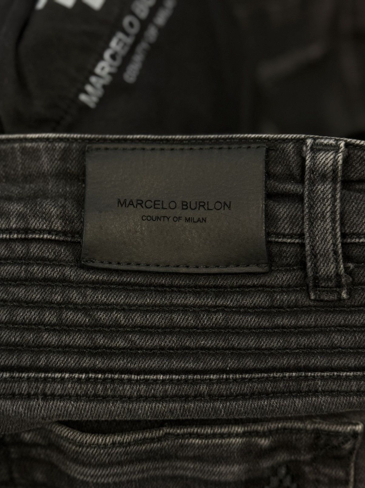 Marcelo Burlon Marcelo Burlon Black Jeans Size 32 Good Condition Size US 32 / EU 48 - 14 Thumbnail