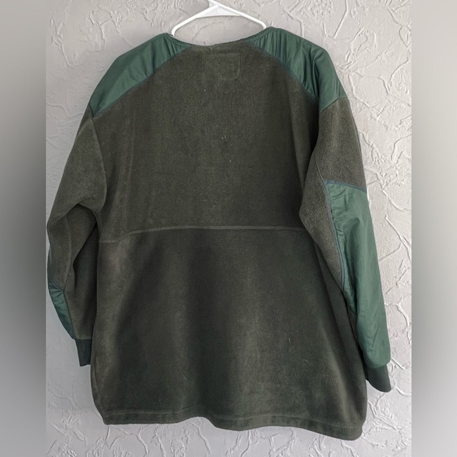Vintage Vintage 90s First Down Exploration 1/4 Zip Fleece Jacket Size US M / EU 48-50 / 2 - 2 Thumbnail