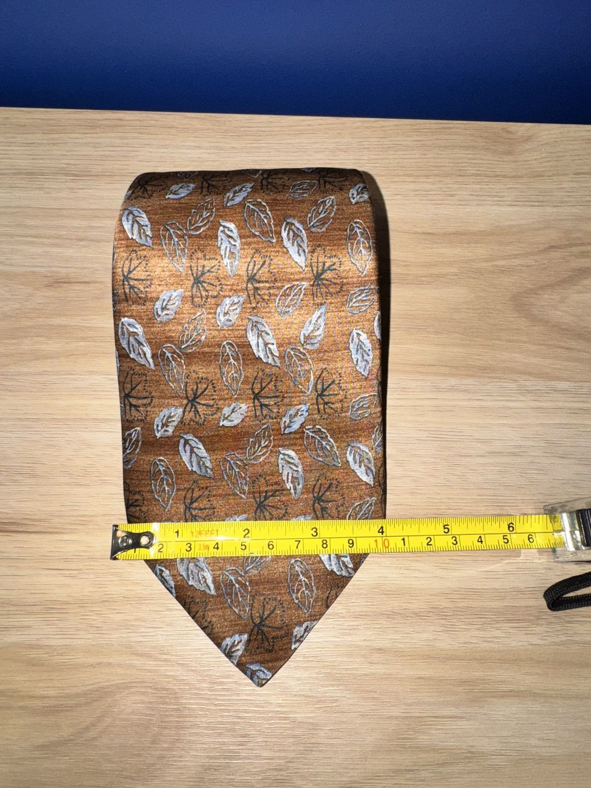 Joseph Abboud Vintage Joseph Abboud Silk Tie – Made in Italy – Botanical Size ONE SIZE - 8 Thumbnail