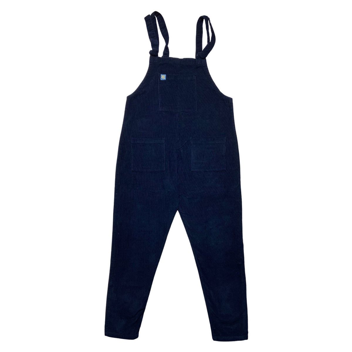 Vintage Lucy & Yak - Corduroy Dungarees Navy Overalls Size M / US 6-8 / IT 42-44 - 1 Thumbnail