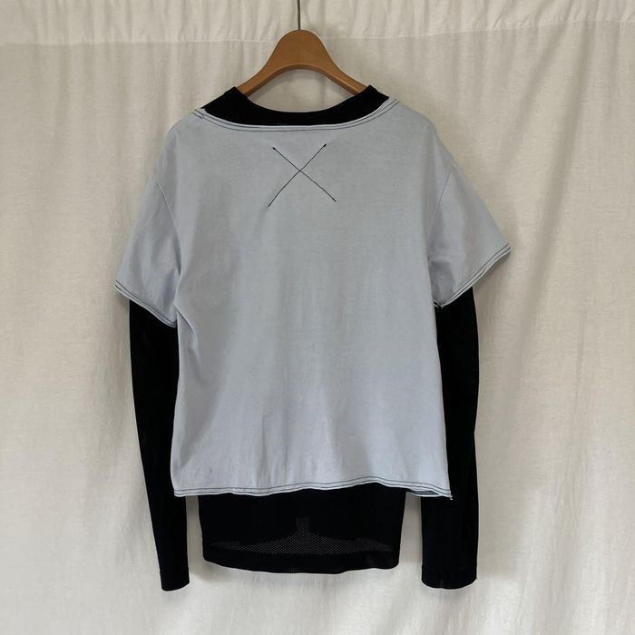 Comme des Garcons AD2013 Mesh Layered Long Sleeve Tee | Grailed