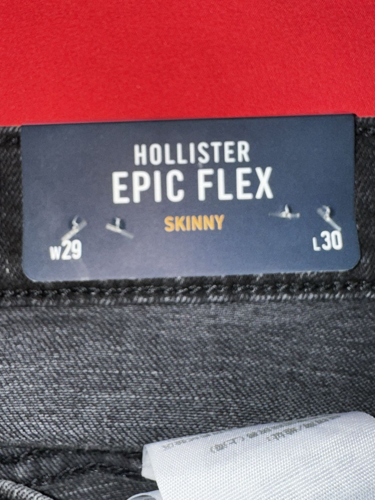 Hollister Hollister Black Skinny Jeans 29x30 Size US 29 - 5 Thumbnail