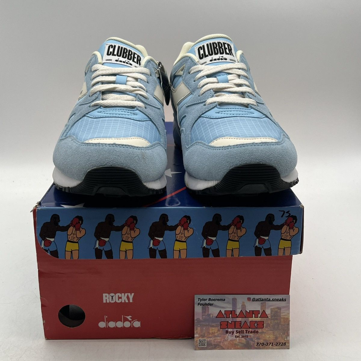 Diadora Foot locker x n9002 rocky balboa sagas 45th anniversary Size US 12 / EU 45 - 2 Thumbnail