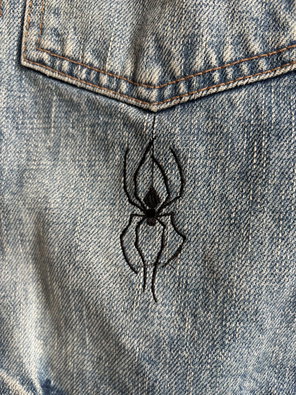 John Elliott Union x Dr Woo Selvedge Denim Jacket Size US XS / EU 42 / 0 - 3 Thumbnail