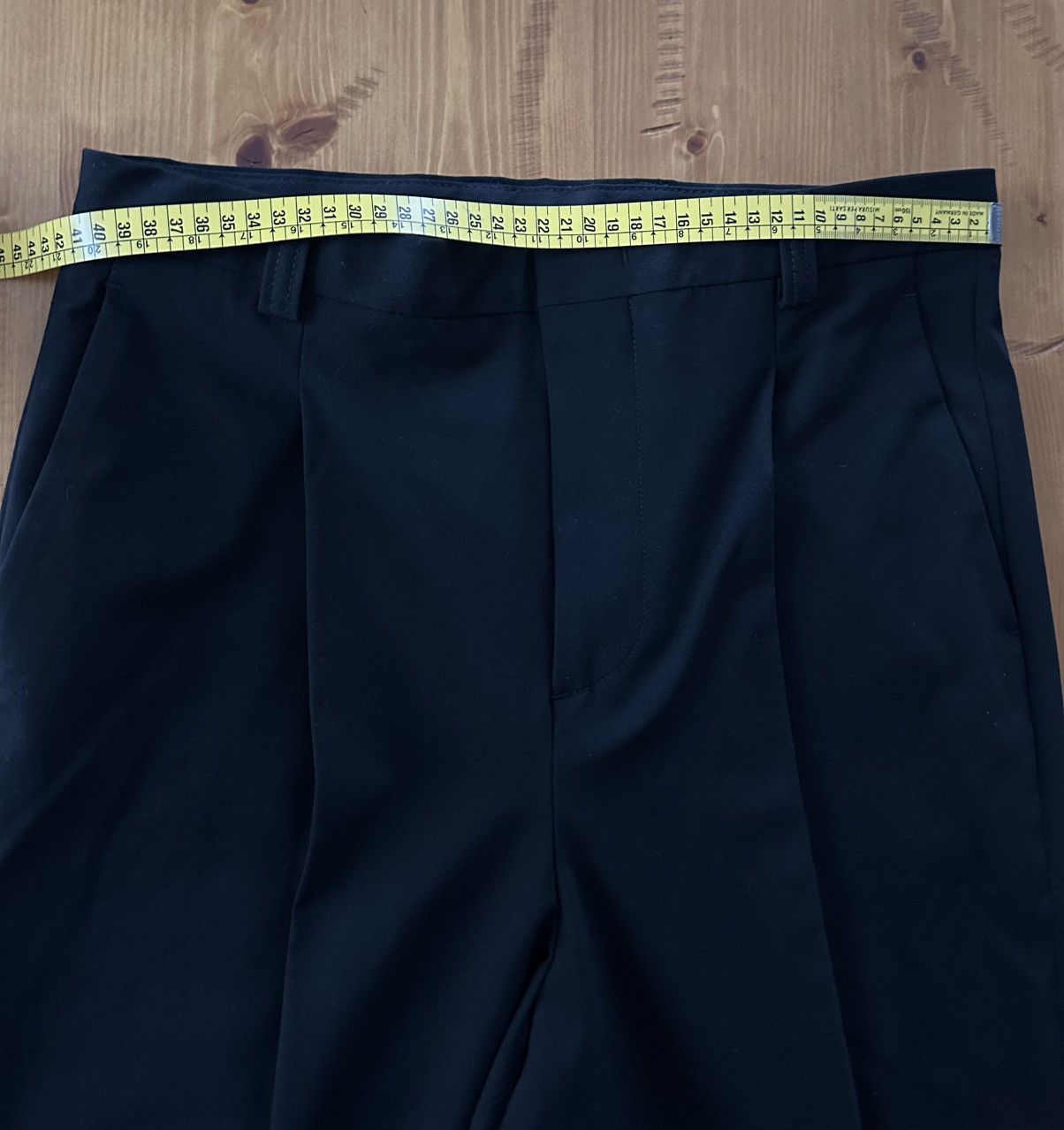 Zara Zara Pleated Black Oversized Pants Size US 31 - 3 Thumbnail