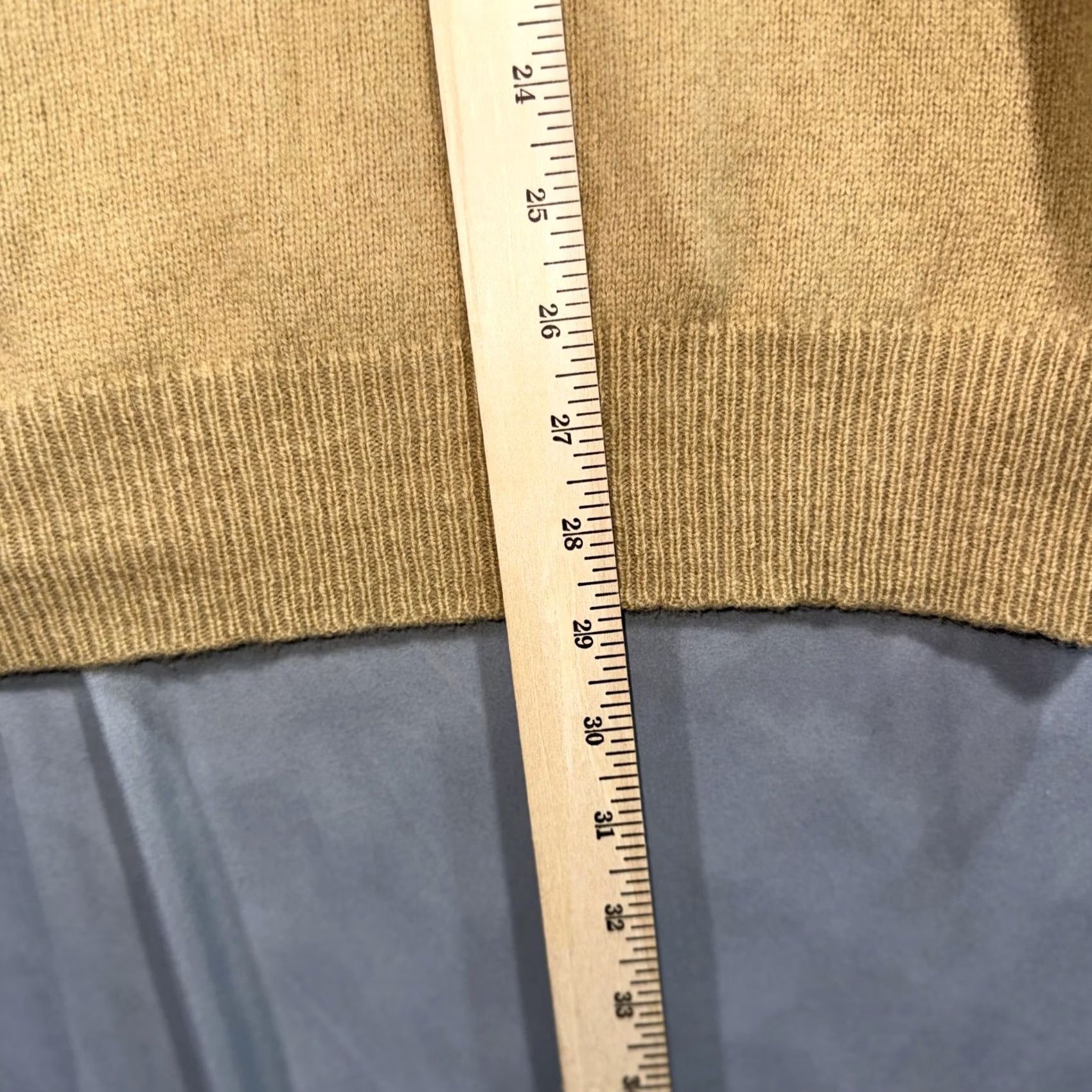 J.Crew VINTAGE J.Crew Cardigan Sweater 2XL Lambswool Herringbone Brown Wool Men Regular Knit V-Neck Button Front Long Sleeve Century Winter Christmas? Size US XXL / EU 58 / 5 - 7 Thumbnail