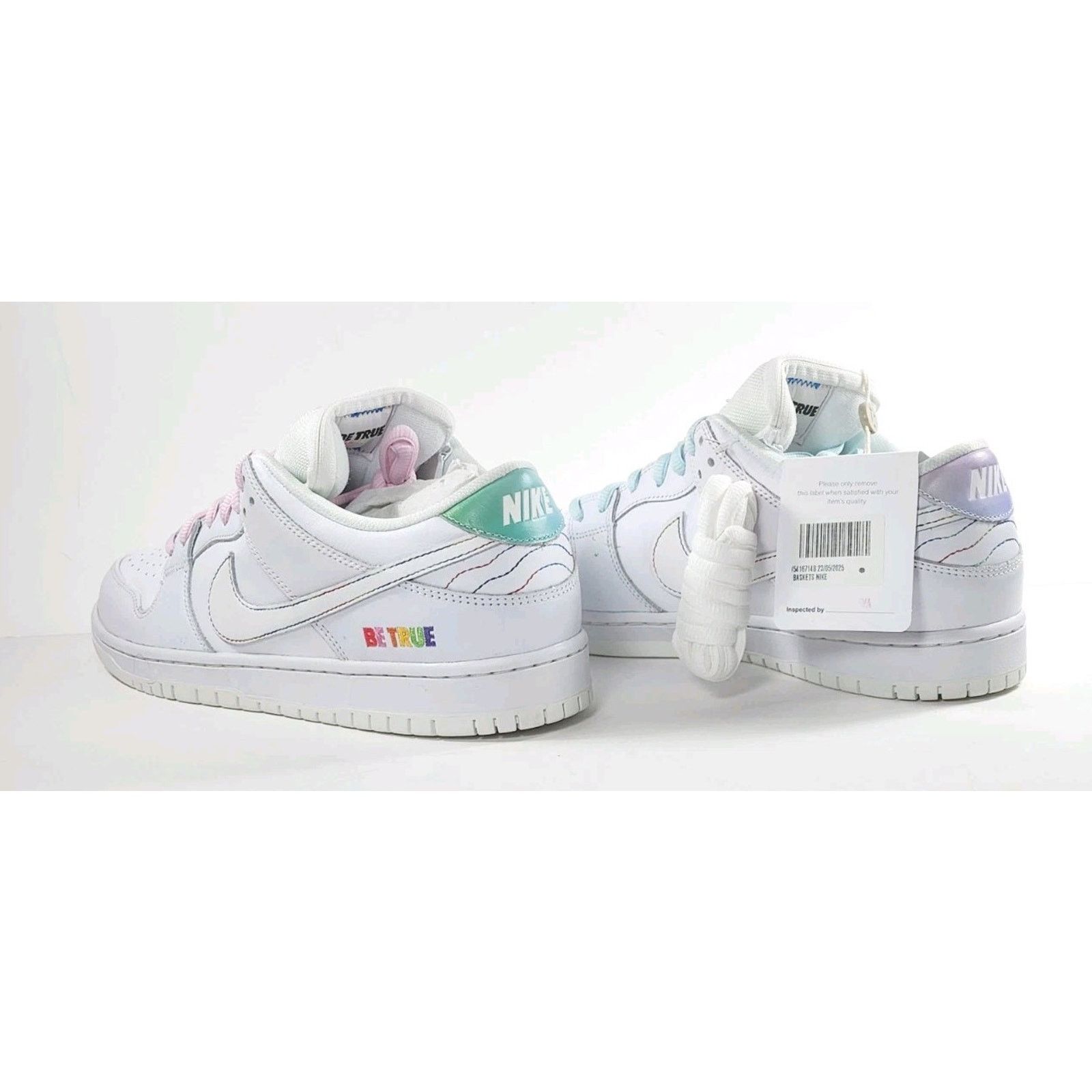 Nike Nike SB Dunk Low Pro "Be True" | DR4876-100 | Men Size 9.5 Size US 11.5 / EU 44-45 - 13 Thumbnail