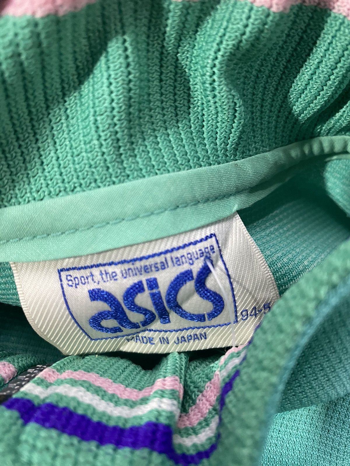 Asics × Vintage Vintage 90s Asics Track Top Size US L / EU 52-54 / 3 - 5 Thumbnail