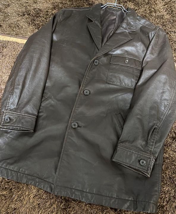 Yohji Yamamoto Yohji Yamamoto leather button jacket coat Size US M / EU 48-50 / 2 - 3 Thumbnail
