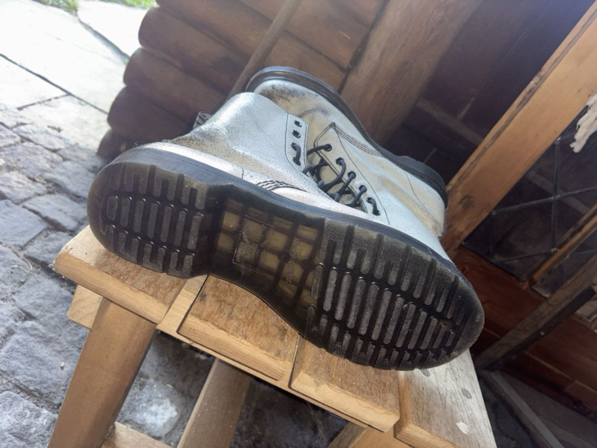 Dr. Martens Dr Martens Pascal 1460 B&W Cristal SuedeSoft crackle. Size US 12 / IT 42 - 6 Thumbnail