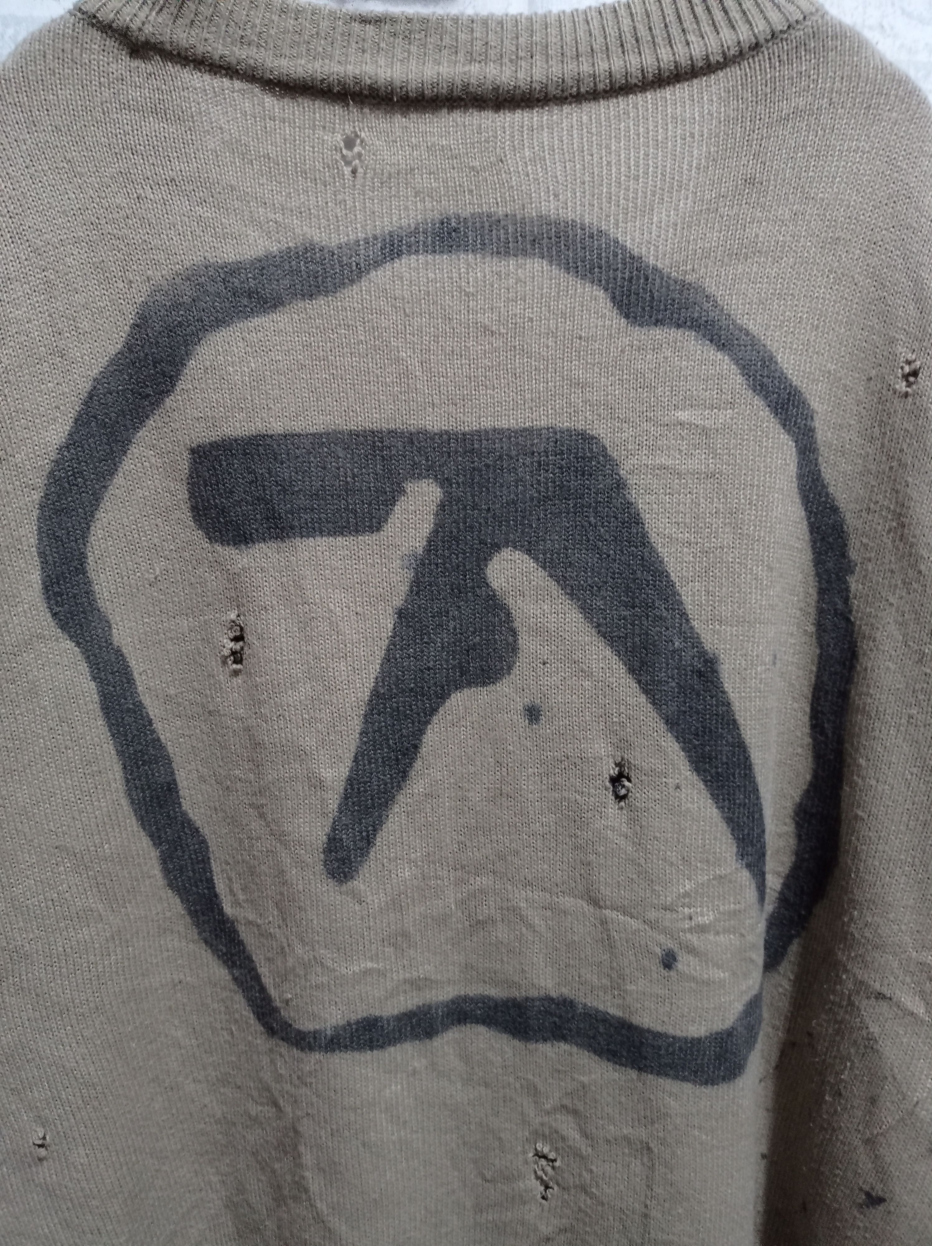 Apex Aphex Twin x Distressed x Street wear Size US XL / EU 56 / 4 - 9 Thumbnail