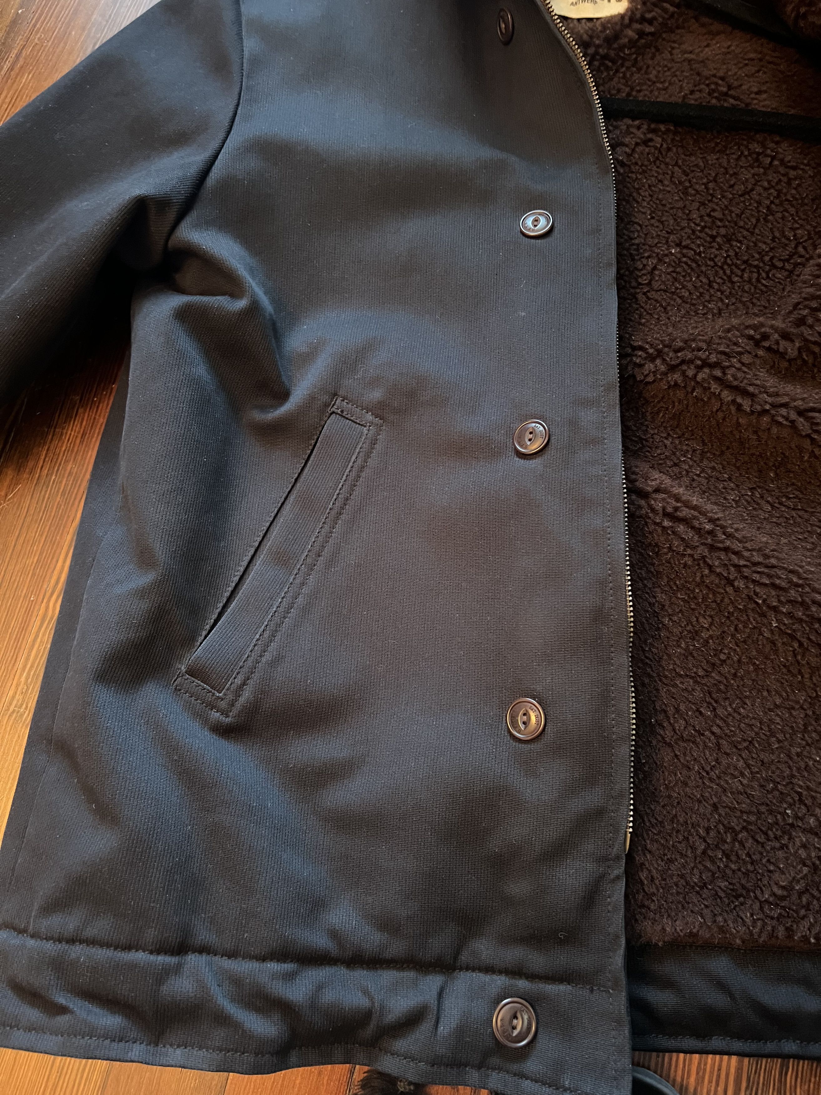 Eat Dust Deck Jacket Bedford Cords Black Size US M / EU 48-50 / 2 - 5 Thumbnail