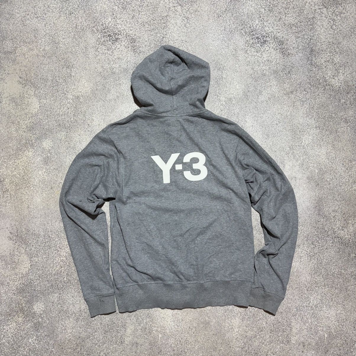 Adidas Y-3 Adidas Zip Hoodie Y3 Classic Logo Print Yohji Yamamoto Size US S / EU 44-46 / 1 - 6 Thumbnail