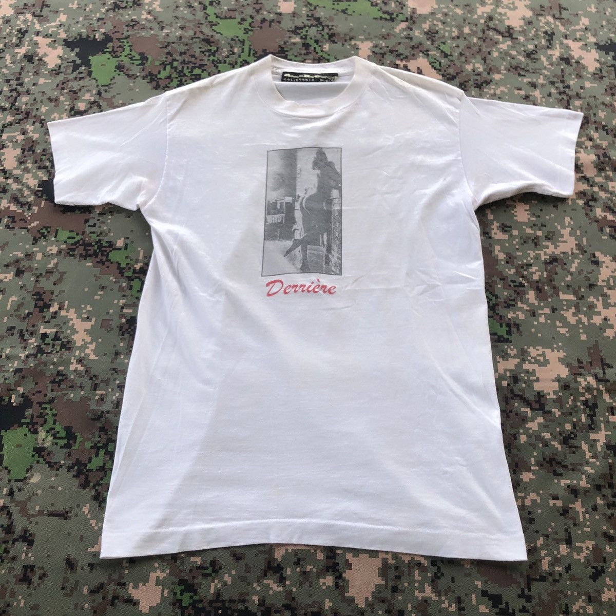 American Rag × Vintage Vtg 90s American Rag Compagnie Derriere Behind Me Tshirt Size US M / EU 48-50 / 2 - 2 Thumbnail