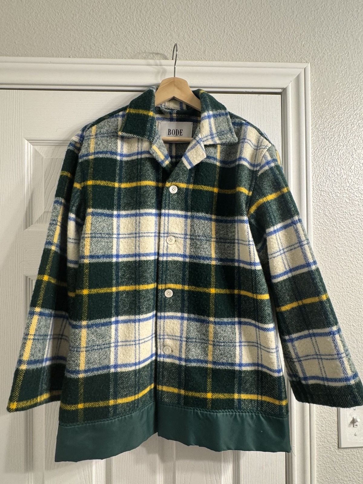 Bode Bode one of a kind plaid wool chore coat jacket Size US S / EU 44-46 / 1 - 1 Thumbnail