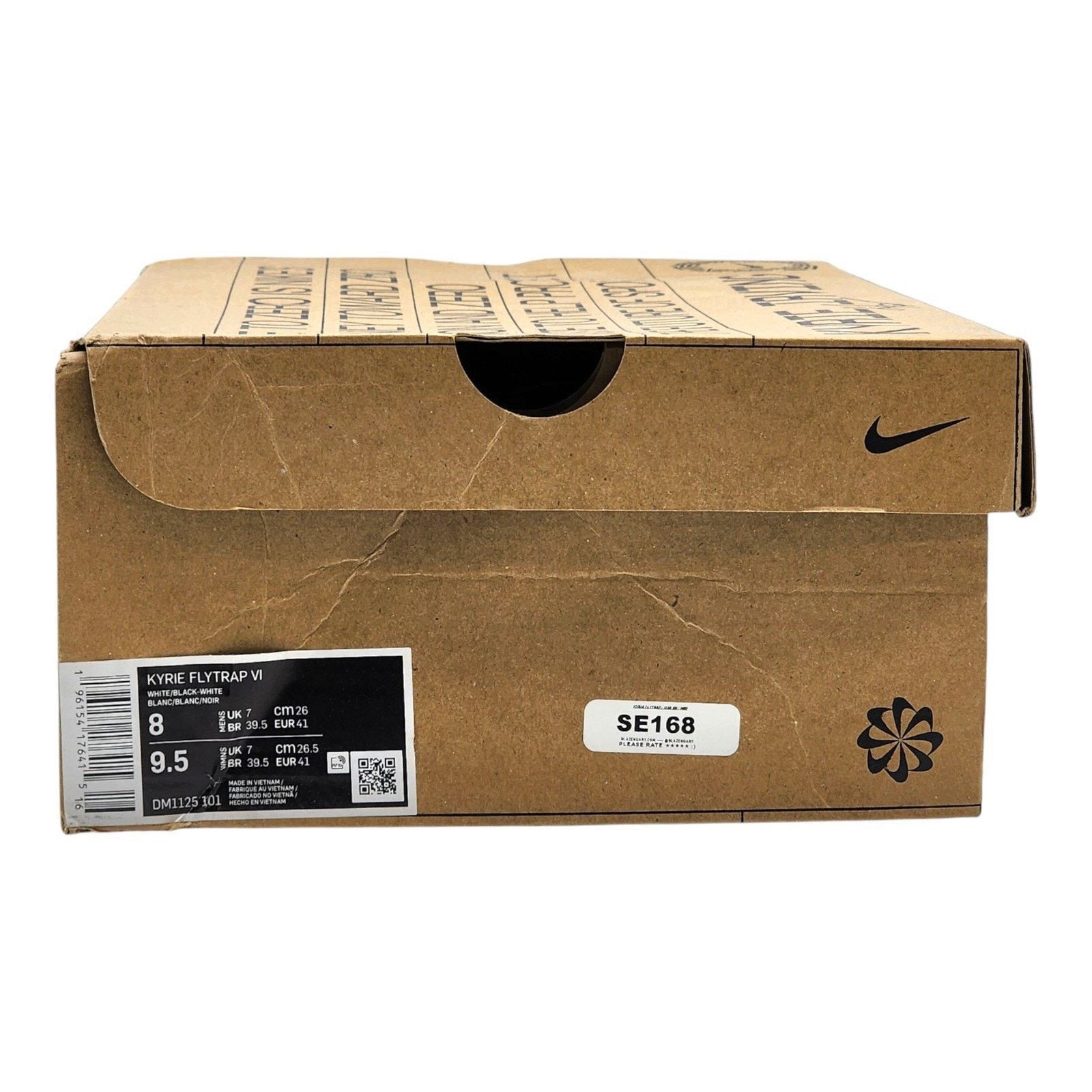 Nike Kyrie Flytrap 6 DM1125-101 Men's Sneakers White Black US 8 Size US 8 / EU 41 - 9 Thumbnail