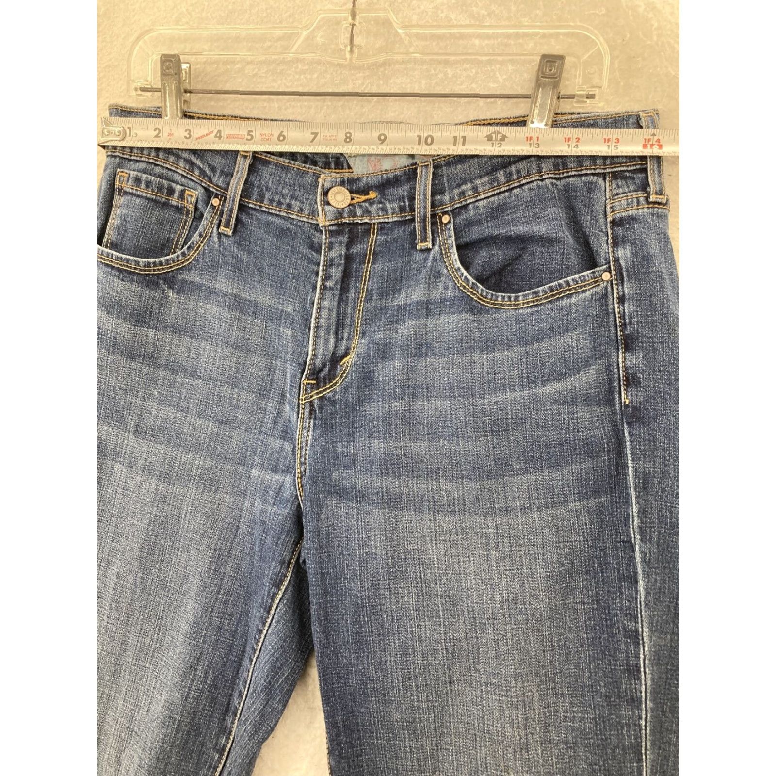 Levi's Levi's Women's Blue Mid Rise Cropped Jeans Size 10 Regular Size 32" / US 10 / IT 46 - 5 Thumbnail