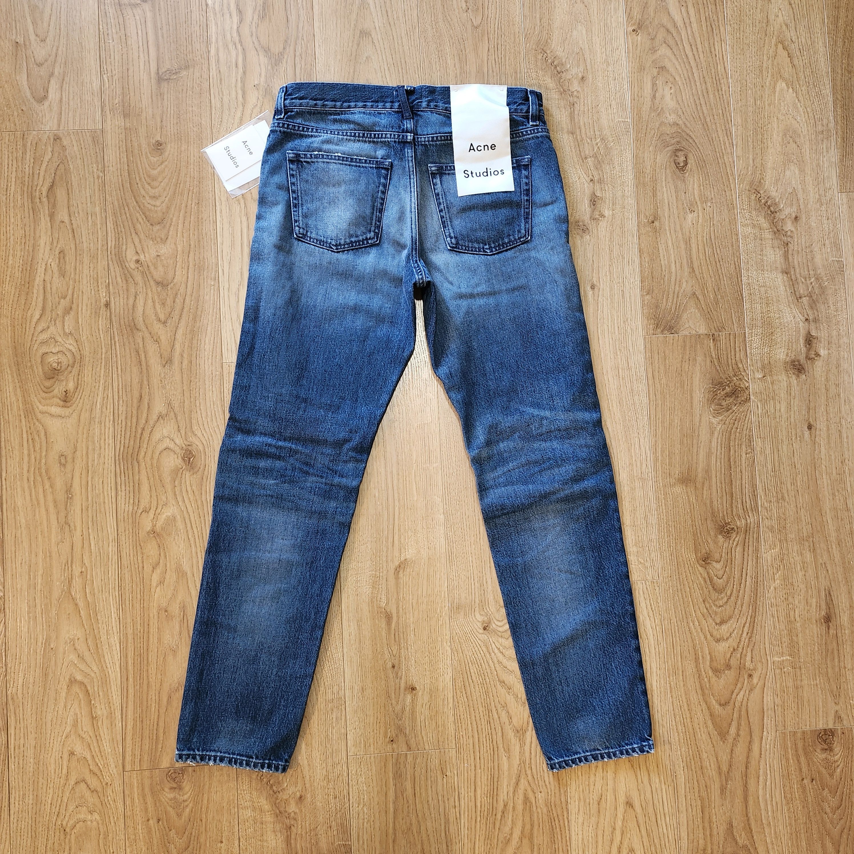 Acne Studios Acne 27/34 Boy Indigo Patch Size US 27 - 6 Thumbnail