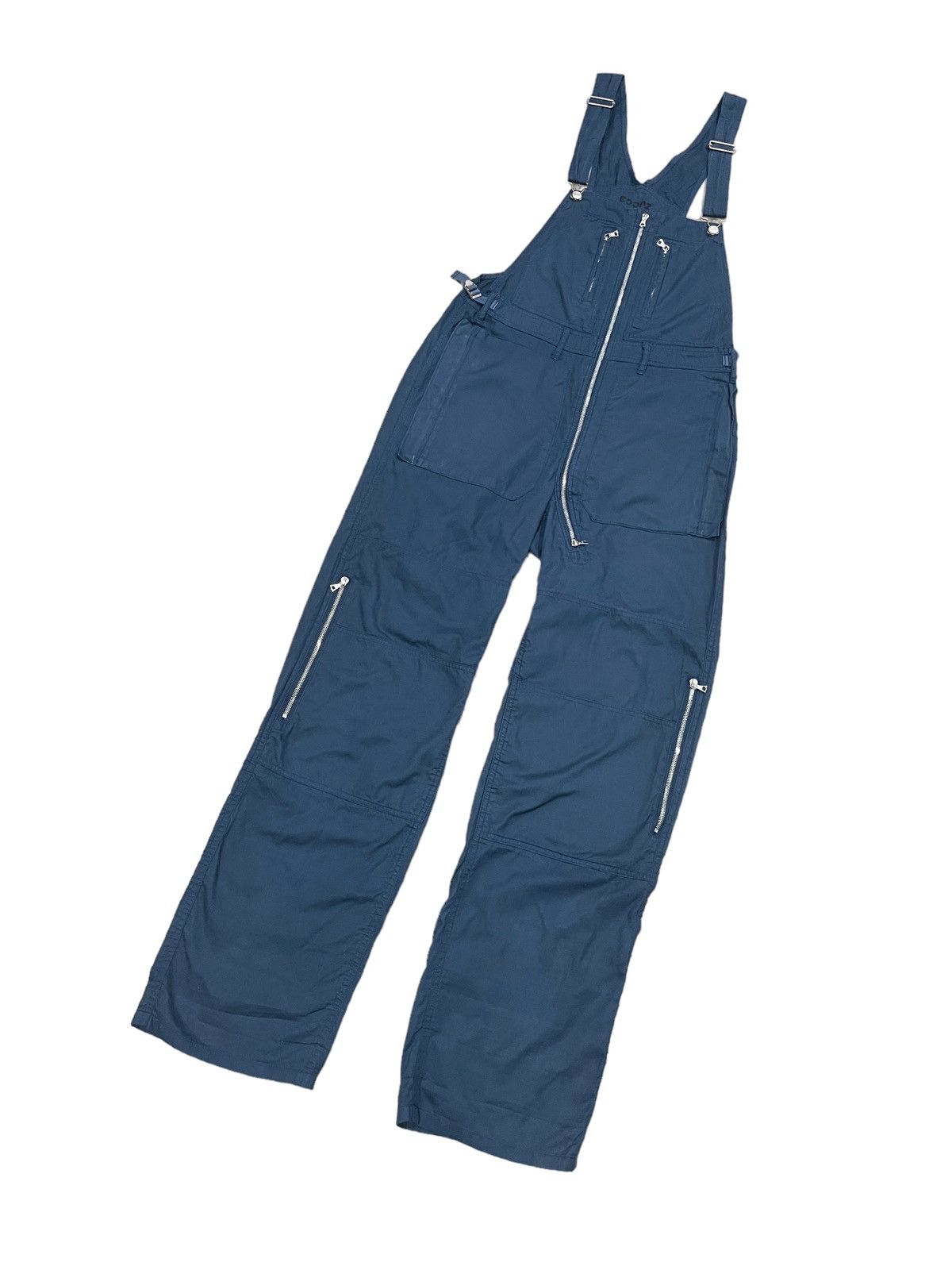 CABANE de ZUCCa × Issey Miyake × Vintage Vintage Cabane De Zucca Overall Zipper Worker Pants Size US 35 - 1 Thumbnail