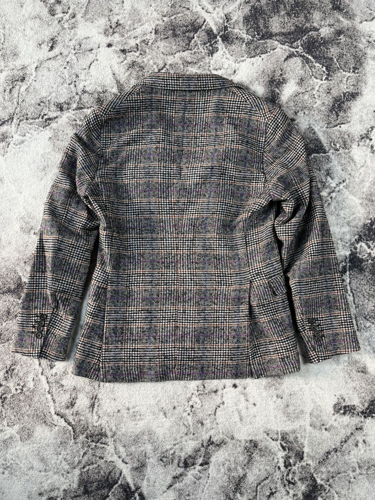 Manuel Ritz Manuel Ritz Wool Plaid Blazer Italy Tailored Fit Size 40R - 10 Thumbnail