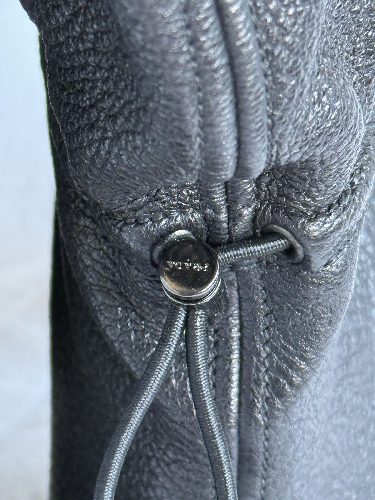 Prada Prada Black Leather Biker Boots Size US 6 / IT 36 - 6 Thumbnail