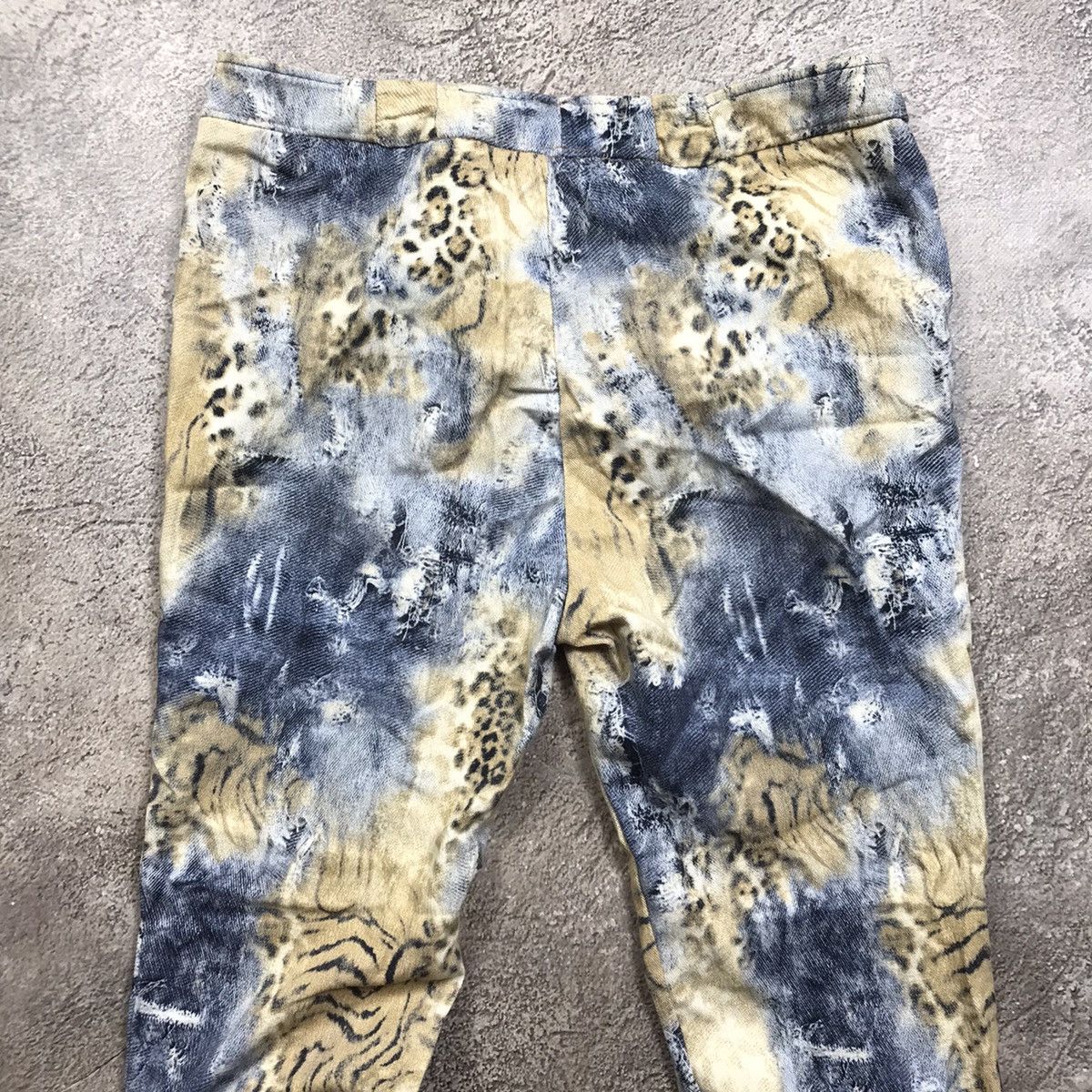 Vintage Vintage Y2K Distressed Baggy Jeans Grunge Skate Aesthetic 29 Size 29" - 5 Thumbnail