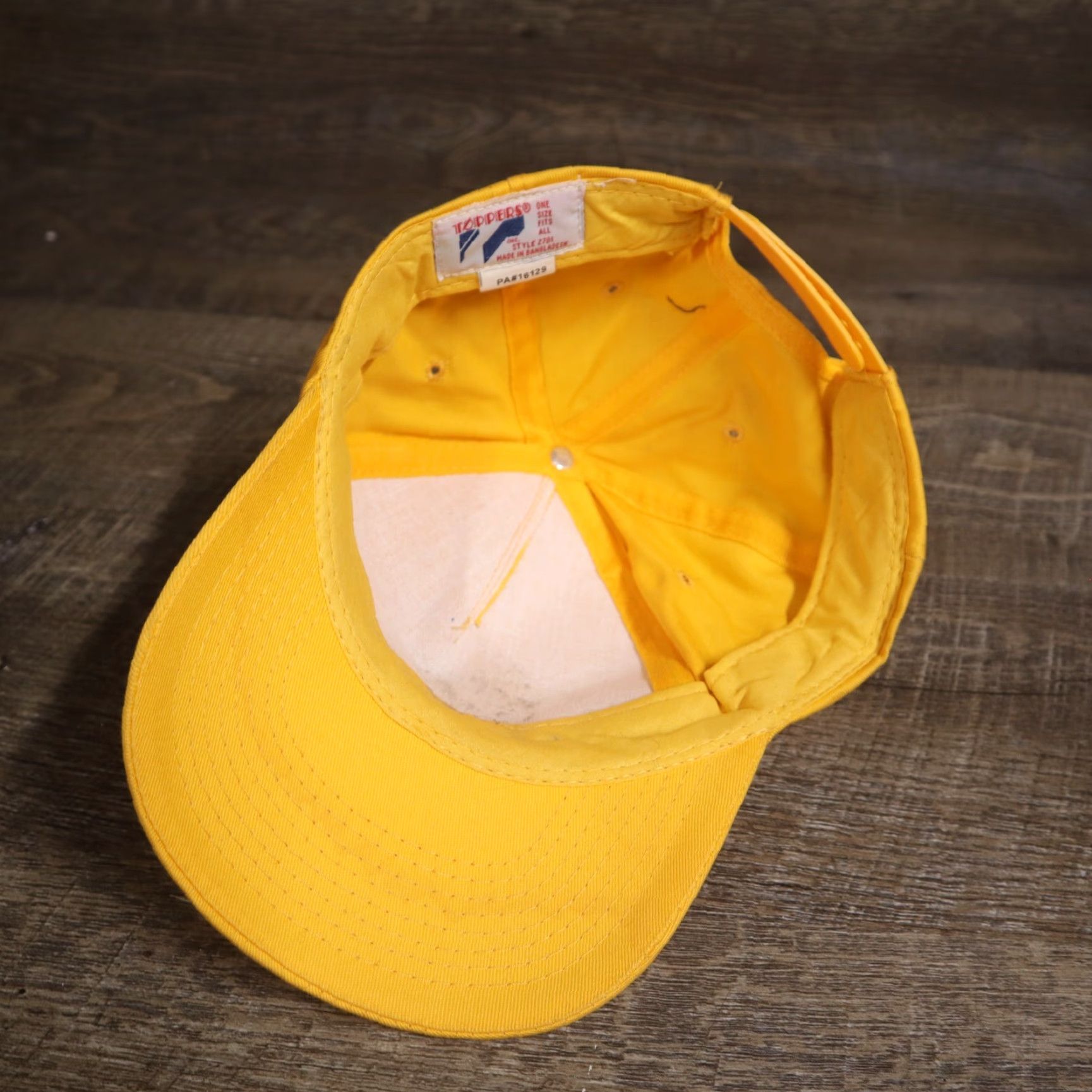 Vintage Disaster Relief SBC of Virginia Hat Trucker Yellow Snapback Cap Mens One Size Polyester Hat Size ONE SIZE - 6 Thumbnail