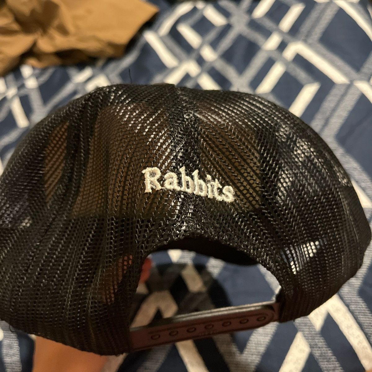 Carrots by Anwar Carrots Rabbits Trucker Hat Size ONE SIZE - 2 Thumbnail